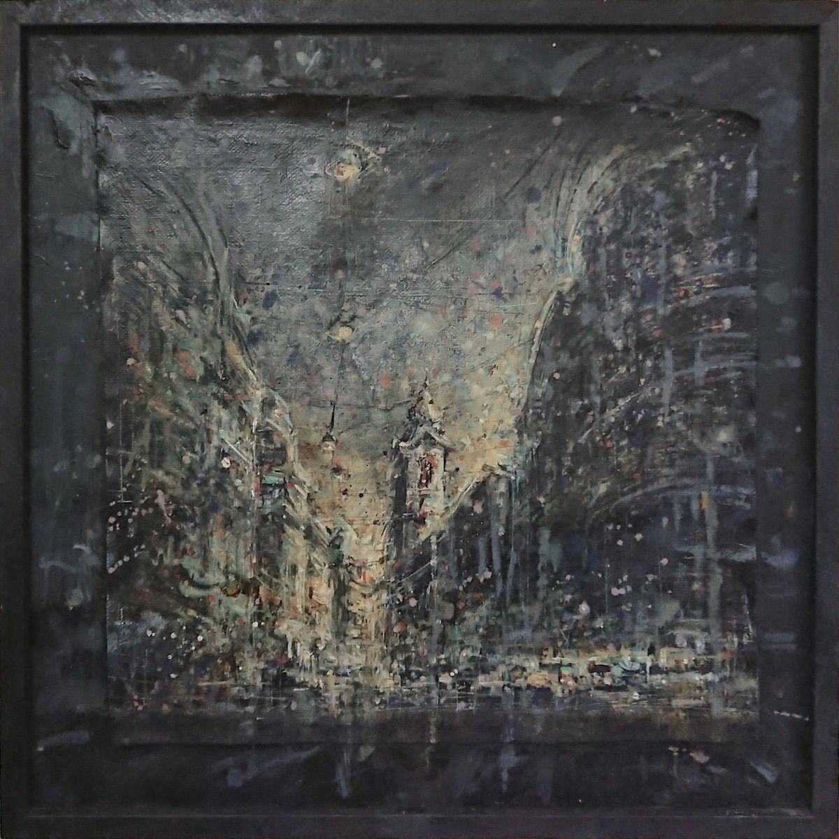 A Summer Night in Vienna — oil painting by Eston Tan