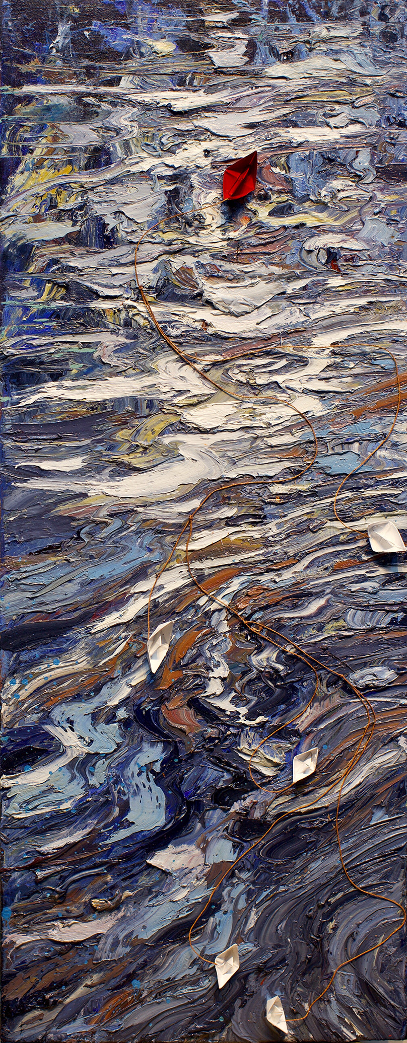 Guardian Angel I — mixed medium by Eston Tan