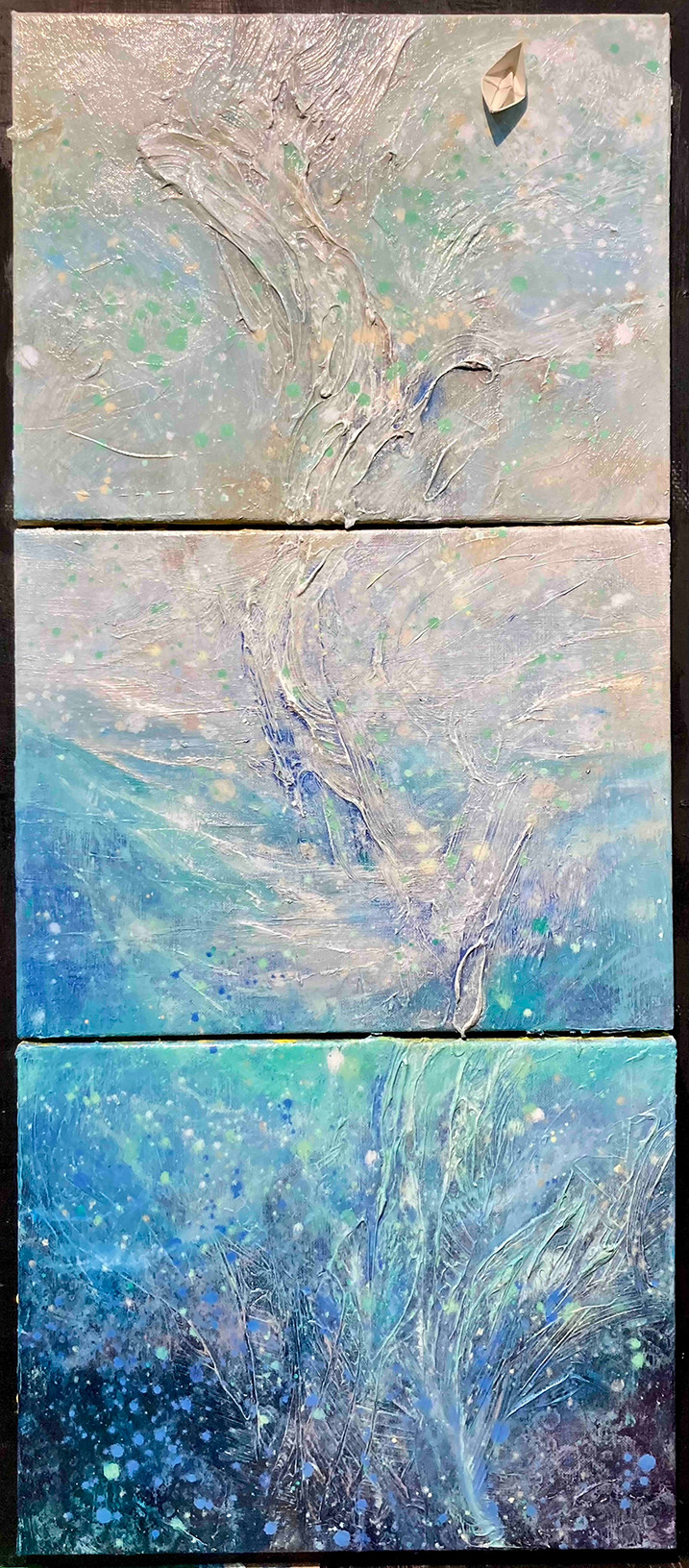 Mind of Peace — oil on linen by Eston Tan