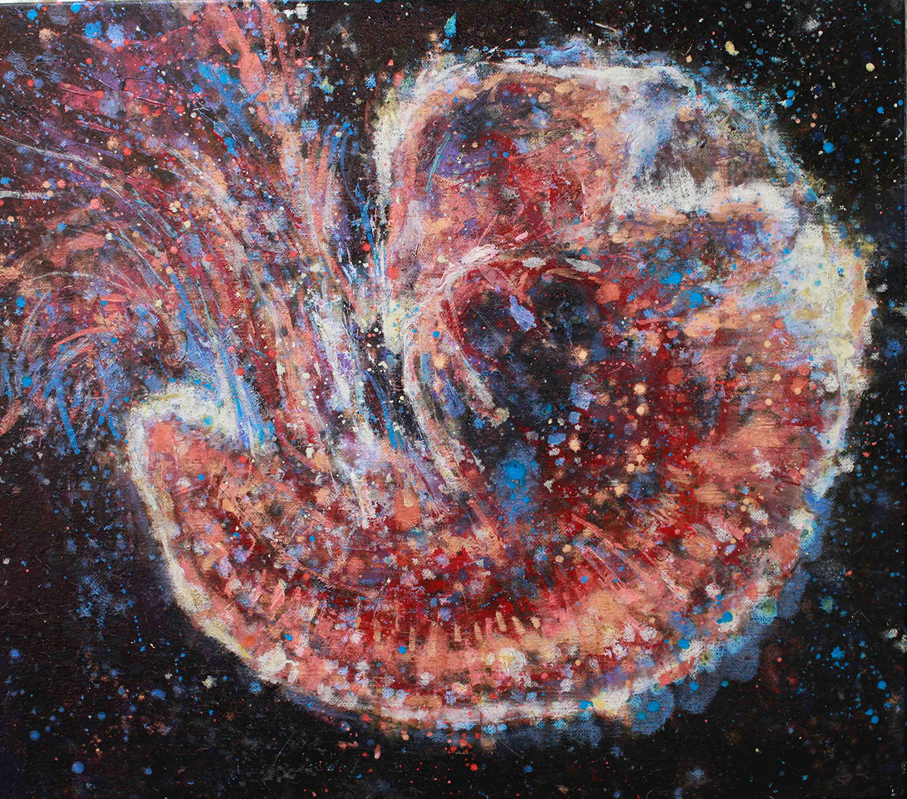 Miracles Of The Universe I — oil on linen by Eston Tan