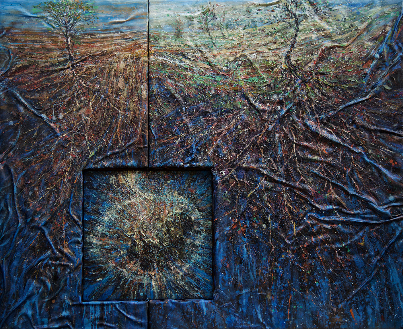 Root Series II — oil on linen by Eston Tan